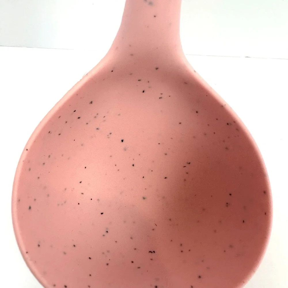 Paris Hilton Pink Silicone Ladle Speckled Kitchen Utensil NWT Cute